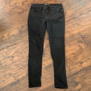 Miss Me Mid Rise Skinny Jeans - Black